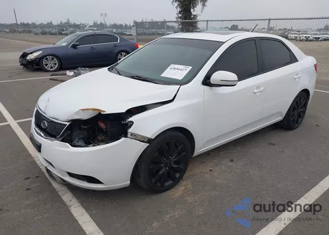 2011 Kia Forte Sx from USA, damaged, VIN KNAFW4A39B5392259